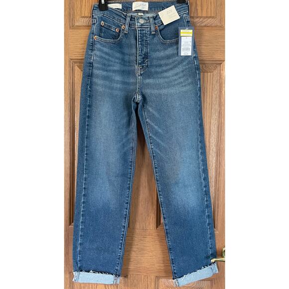 Universal Thread Denim - NWT Universal Thread Size 4 Mid-Rise 80’s Slim Button Fly waist 13-14%